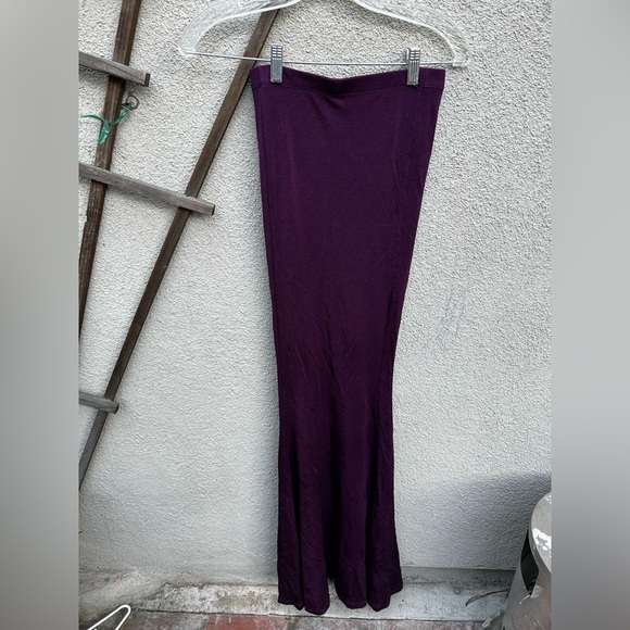RTA Maxi Skirt in Grape - Picture 4 of 11